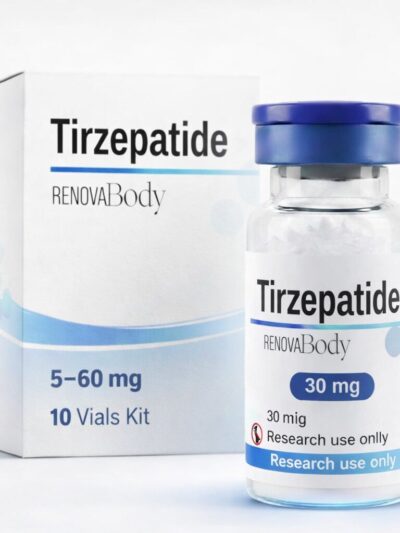 Tirzepatida Renova Body – Caja con 10 Viales + Agua Bacteriostática (5 a 60 mg)