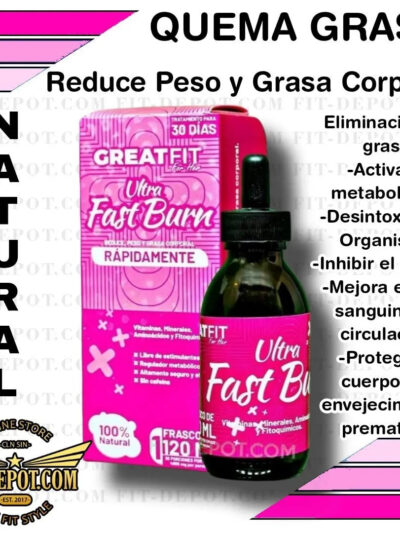 ULTRA FAST BURN | 4865 mg  | 120 ML (30 Dosis) / GREAT FIT