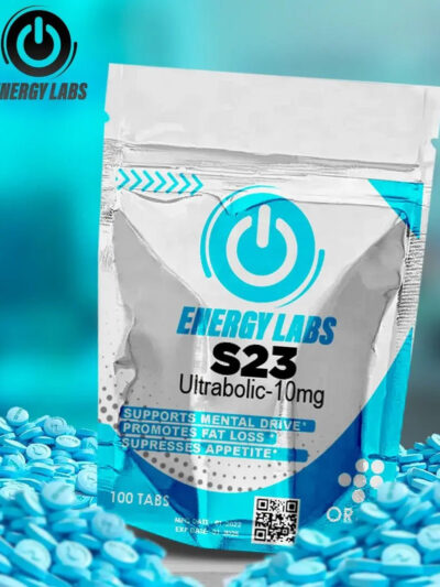 ULTRABOLIC / S-23 10mg / Vascularidad,musculo, bombeo y fuerza / ENERGY LABS - SARMS