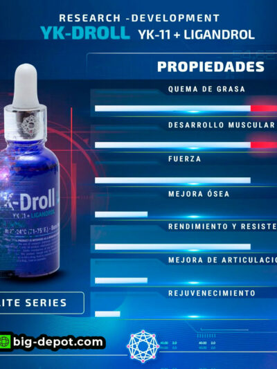 YK-Droll 40mg BLEND2 ( YK11 + LGD-4033 ) | SARMS SYNERLAB - SARM
