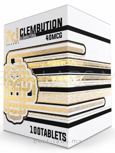 CLEMBUTEROL 40 mg | 100 tabletas | ZION PHARMA
