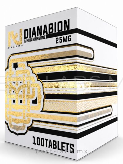 DIANABOL Metandienona  25mg  | 100 tabletas | ZION PHARMA